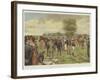 The Derby, the Paddock at Epsom-Isaac J. Cullin-Framed Giclee Print