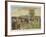 The Derby, the Paddock at Epsom-Isaac J. Cullin-Framed Giclee Print