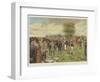 The Derby, the Paddock at Epsom-Isaac J. Cullin-Framed Giclee Print