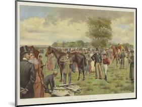 The Derby, the Paddock at Epsom-Isaac J. Cullin-Mounted Giclee Print