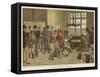 The Derby, the Weighing Room, Epsom-Isaac J. Cullin-Framed Stretched Canvas