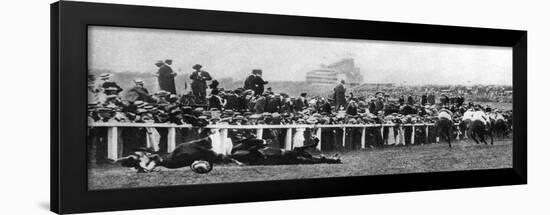 The Derby Tragedy of 1913-null-Framed Giclee Print