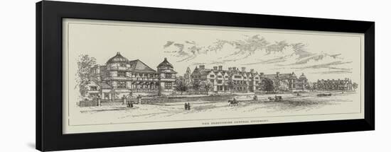 The Derbyshire General Infirmary-null-Framed Giclee Print