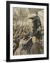 The Deroulede Meeting: at the Exit, Illustration from 'Le Petit Journal: Supplement Illustre'-French-Framed Giclee Print