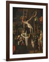 The Descent from the Cross, 1547-Pedro Machuca-Framed Giclee Print