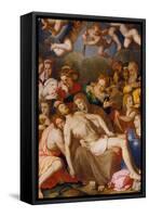 The Descent from the Cross, 1553-Agnolo Bronzino-Framed Stretched Canvas