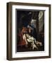 The Descent from the Cross, 1620s-Nicolas Poussin-Framed Giclee Print