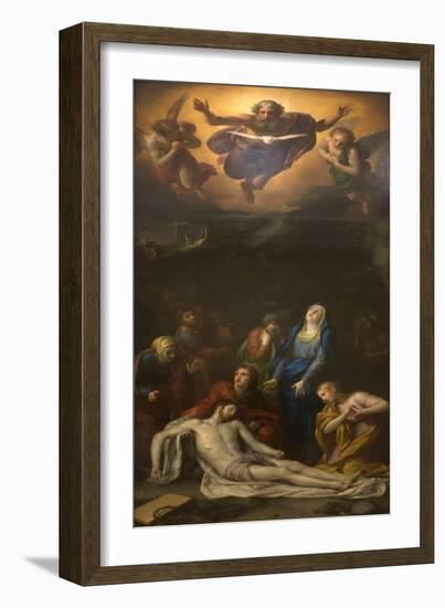 The Descent from the Cross, 1760s-Anton Raphael Mengs-Framed Giclee Print