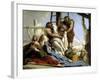 The Descent from the Cross, 1772-Giovanni Domenico Tiepolo-Framed Giclee Print