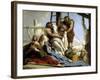 The Descent from the Cross, 1772-Giovanni Domenico Tiepolo-Framed Giclee Print