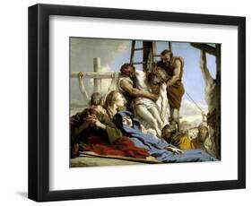 The Descent from the Cross, 1772-Giovanni Domenico Tiepolo-Framed Giclee Print