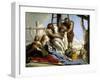 The Descent from the Cross, 1772-Giovanni Domenico Tiepolo-Framed Giclee Print