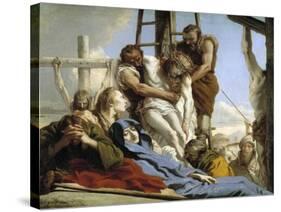 The Descent from the Cross, 1772-Giandomenico Tiepolo-Stretched Canvas