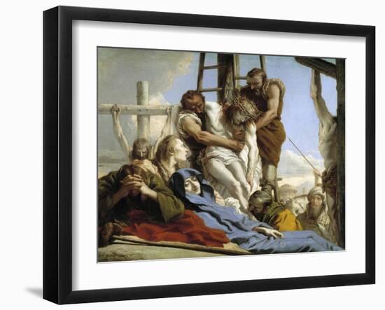 The Descent from the Cross, 1772-Giandomenico Tiepolo-Framed Giclee Print