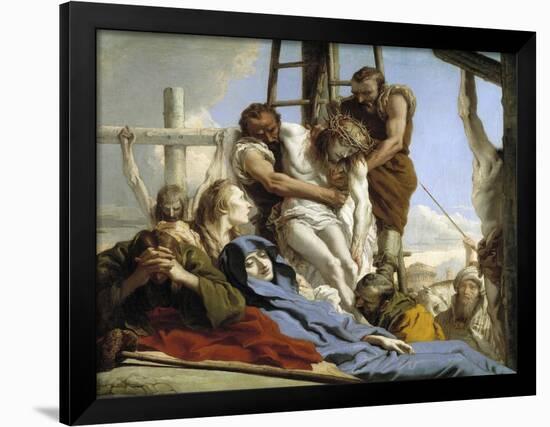 The Descent from the Cross, 1772-Giandomenico Tiepolo-Framed Giclee Print