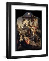 The Descent from the Cross, C1520-Jan Gossaert-Framed Giclee Print