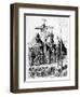 The Descent from the Cross (Engraving)-Andrea Mantegna-Framed Premium Giclee Print