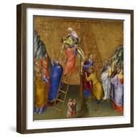 The Descent from the Cross, from the Malavolti altarpiece, 1426-Giovanni di Paolo di Grazia-Framed Giclee Print