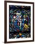 The Descent from the Cross, stained glass, Chartres Cathedral, France, 1194-1260. Artist: Unknown-Unknown-Framed Giclee Print