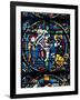 The Descent from the Cross, stained glass, Chartres Cathedral, France, 1194-1260. Artist: Unknown-Unknown-Framed Giclee Print