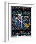 The Descent from the Cross, stained glass, Chartres Cathedral, France, 1194-1260. Artist: Unknown-Unknown-Framed Giclee Print