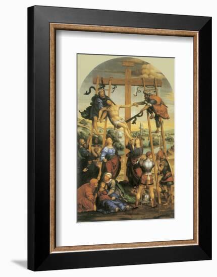 The Descent From The Cross-Giovanni Antonio Bazzi Sodoma-Framed Premium Giclee Print