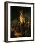 The Descent from the Cross-Rembrandt van Rijn-Framed Giclee Print