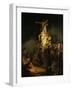 The Descent from the Cross-Rembrandt van Rijn-Framed Giclee Print