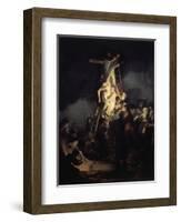 The Descent from the Cross-Rembrandt van Rijn-Framed Giclee Print