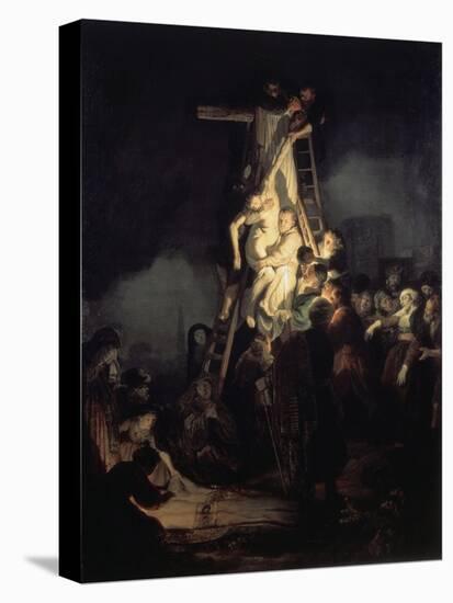 The Descent from the Cross-Rembrandt van Rijn-Stretched Canvas