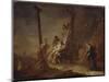 The Descent from the Cross-Johann Rosso Januarius Zick-Mounted Giclee Print