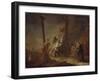 The Descent from the Cross-Johann Rosso Januarius Zick-Framed Giclee Print