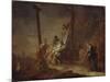 The Descent from the Cross-Johann Rosso Januarius Zick-Mounted Giclee Print