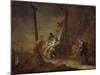 The Descent from the Cross-Johann Rosso Januarius Zick-Mounted Giclee Print