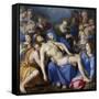 The Descent from the Cross-Agnolo Bronzino-Framed Stretched Canvas