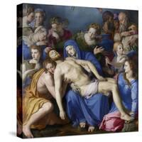 The Descent from the Cross-Agnolo Bronzino-Stretched Canvas