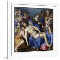 The Descent from the Cross-Agnolo Bronzino-Framed Giclee Print