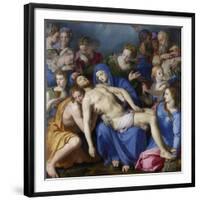 The Descent from the Cross-Agnolo Bronzino-Framed Giclee Print