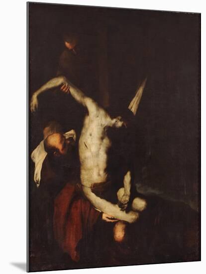 The Descent from the Cross-Luca Giordano-Mounted Giclee Print