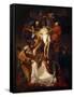 The Descent from the Cross-Jean Jouvenet-Framed Stretched Canvas
