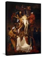 The Descent from the Cross-Jean Jouvenet-Stretched Canvas