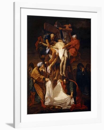 The Descent from the Cross-Jean Jouvenet-Framed Giclee Print