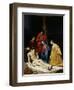 The Descent from the Cross-Nicolas Tournier-Framed Giclee Print