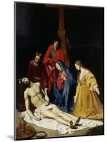 The Descent from the Cross-Nicolas Tournier-Mounted Giclee Print