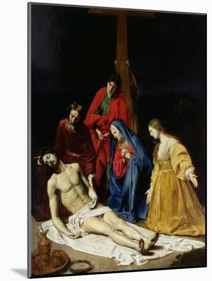 The Descent from the Cross-Nicolas Tournier-Mounted Giclee Print