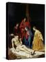 The Descent from the Cross-Nicolas Tournier-Stretched Canvas