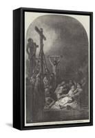 The Descent from the Cross-William James Linton-Framed Stretched Canvas