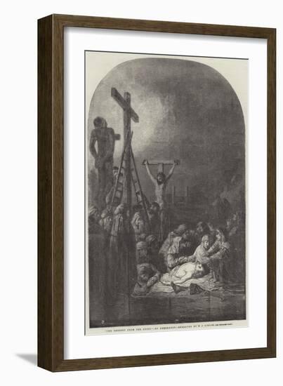 The Descent from the Cross-William James Linton-Framed Giclee Print