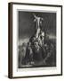 The Descent from the Cross-Rembrandt van Rijn-Framed Giclee Print