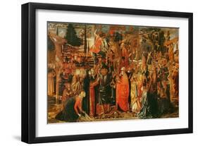 The Descent from the Cross-Benozzo di Lese di Sandro Gozzoli-Framed Giclee Print